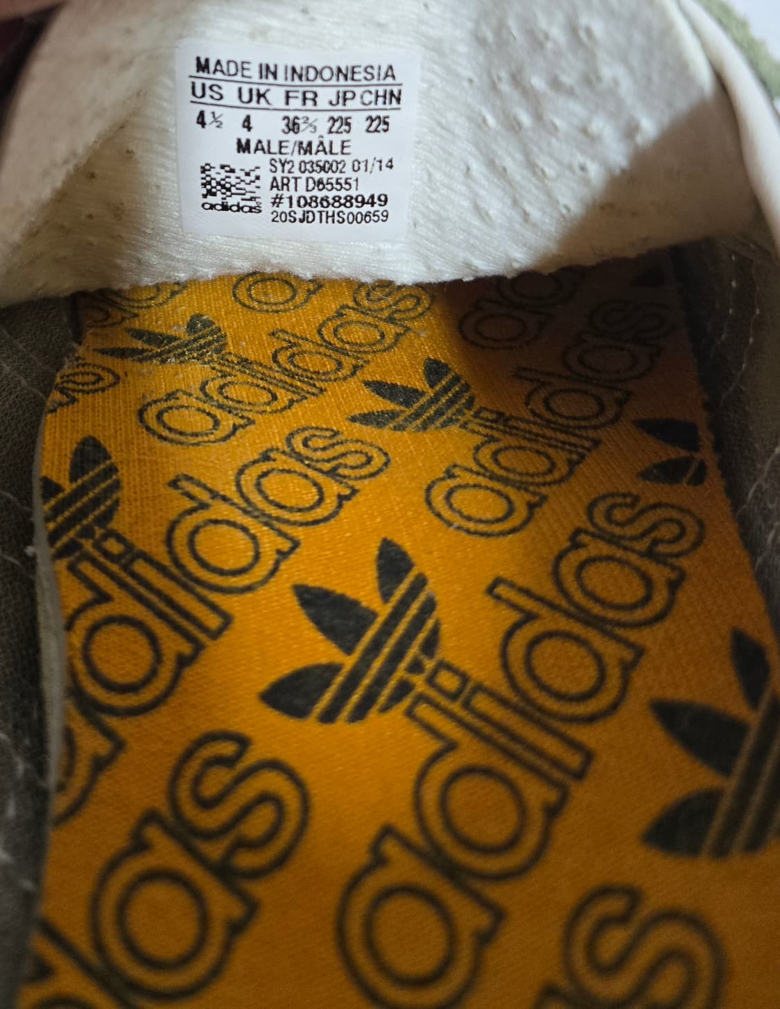 아디다스 SL72 OG 빈티지 그린 운동화225 상품이미지5