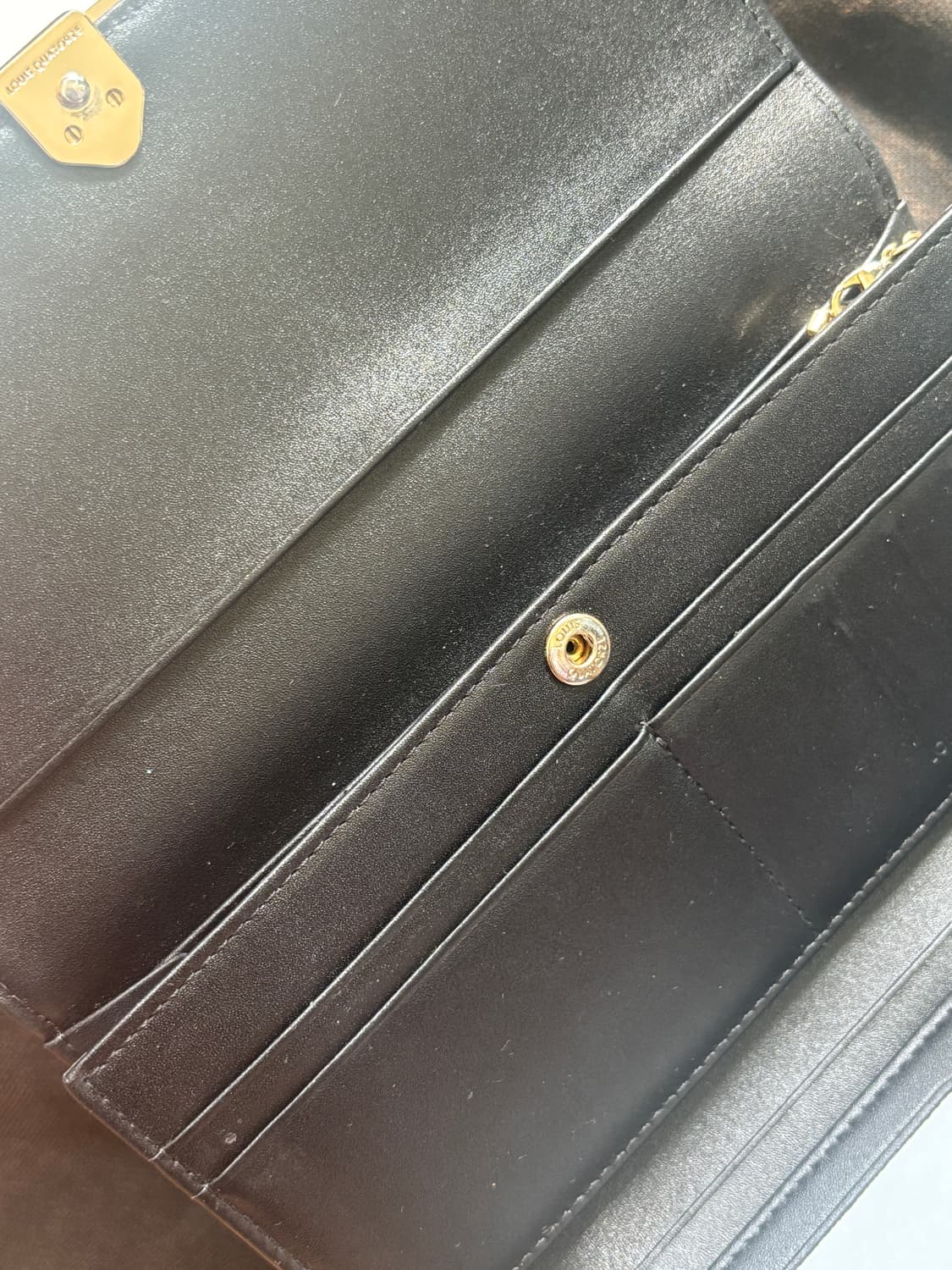 vintage louis quatorze leather wallet 상품이미지3