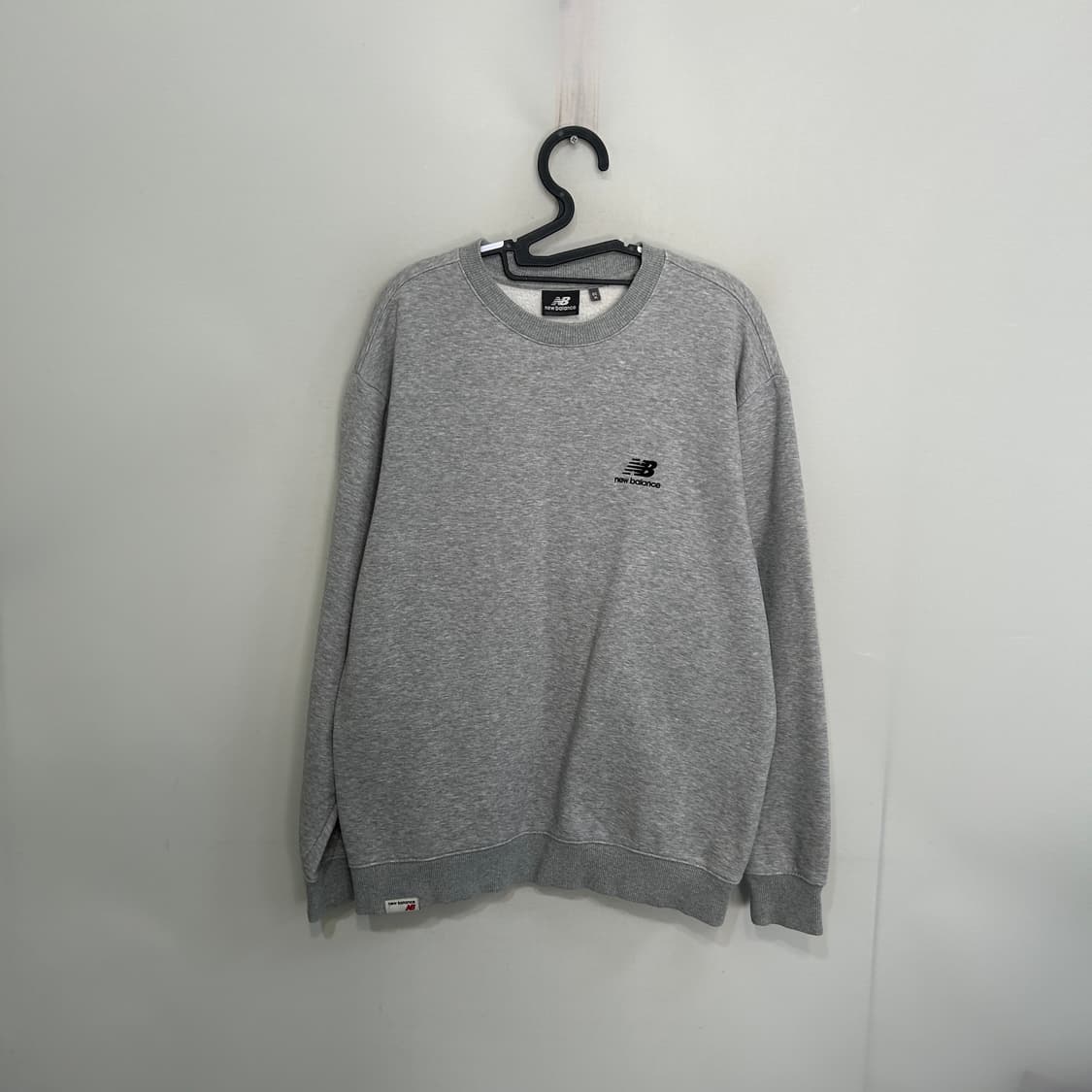 뉴발란스 기모 맨투맨 95 상태최상 그레이 상품이미지1