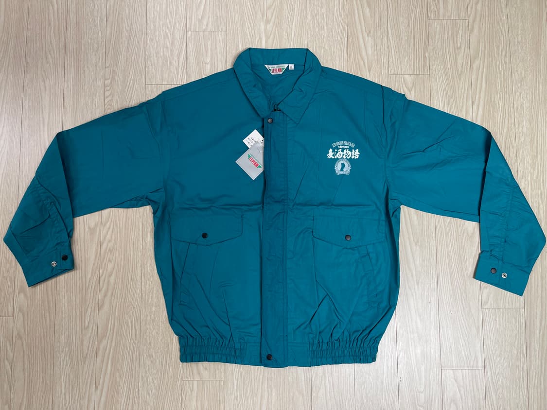 삿포로 비어 스토리 블루종 자켓 빈티지 90s 상품이미지1