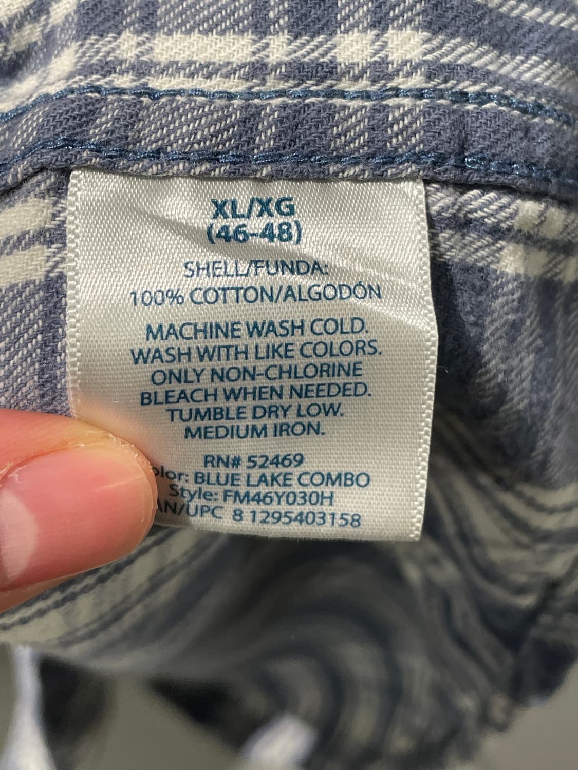 빈티지 체크 셔츠   상품이미지9