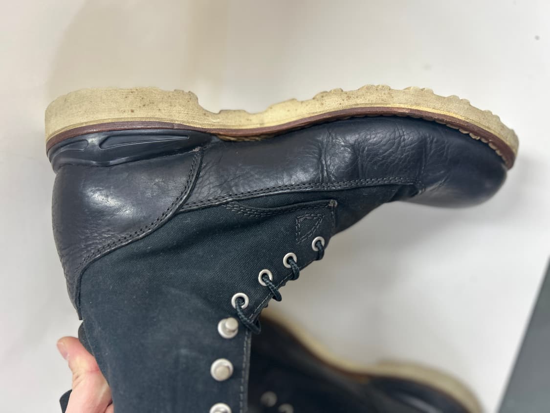 VISVIM 비즈빔  VERITUS 포크 부츠 올블랙 9.5 상품이미지7