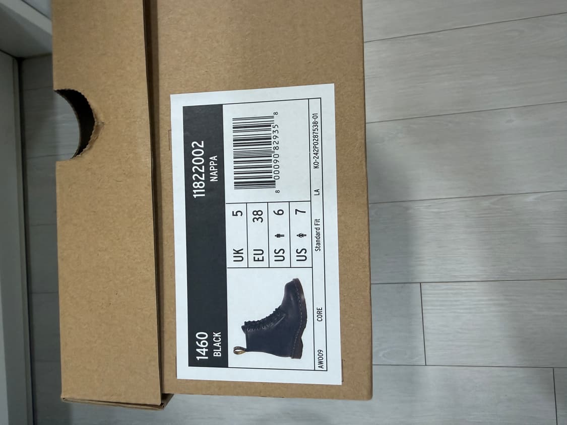 !상태최상! 닥터마틴 1460 나파 블랙 240 상품이미지2