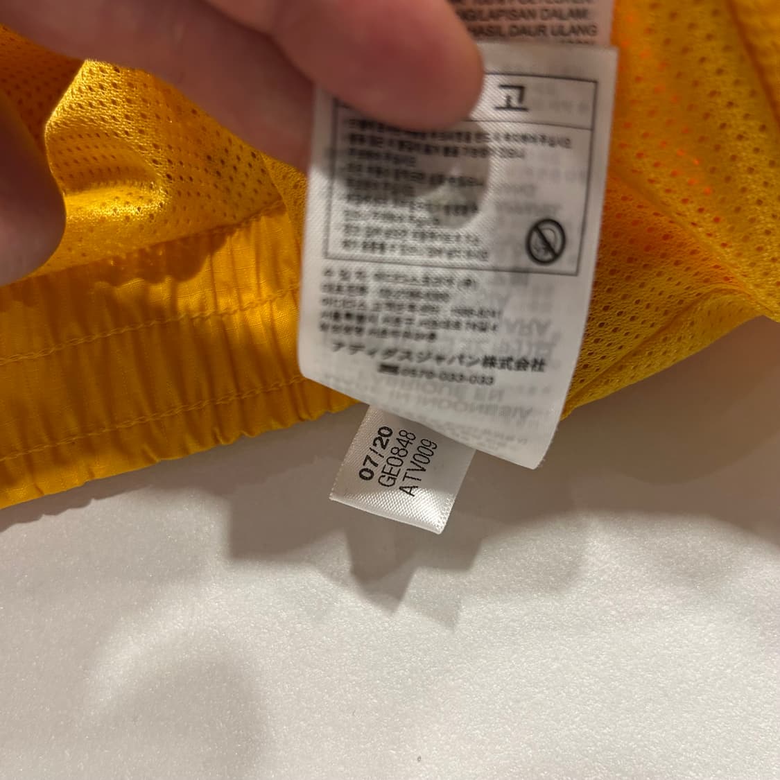[3XL] 아디다스 3D 트레포일 바람막이 주황 A314 상품이미지8