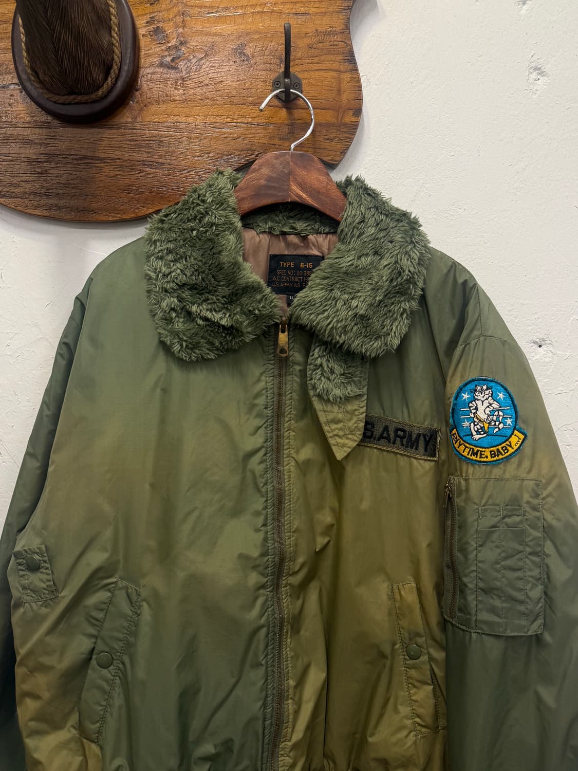 L) U.S. Army Type B-15 Flight Nylon Jack 상품이미지1