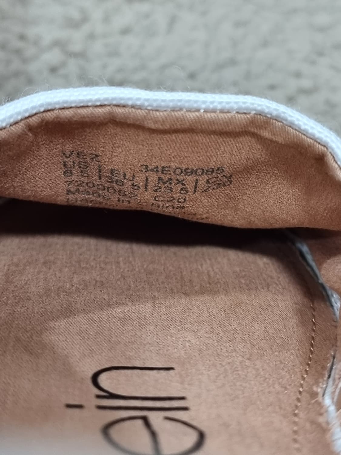 CK VOZ 에스파듀 슈즈 (D137 상품이미지6