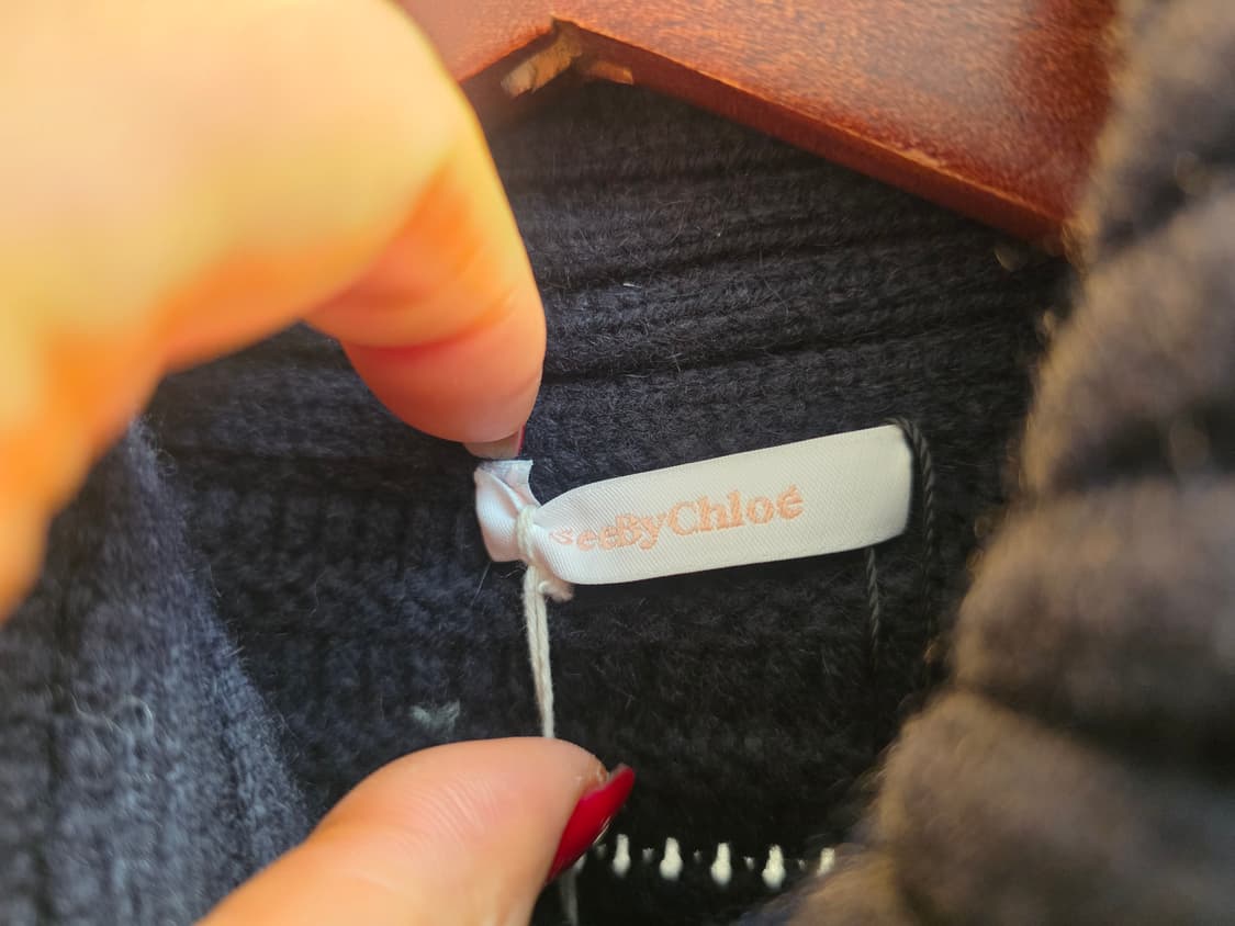 씨바이 끌로에 정품니트자켓 상품이미지6