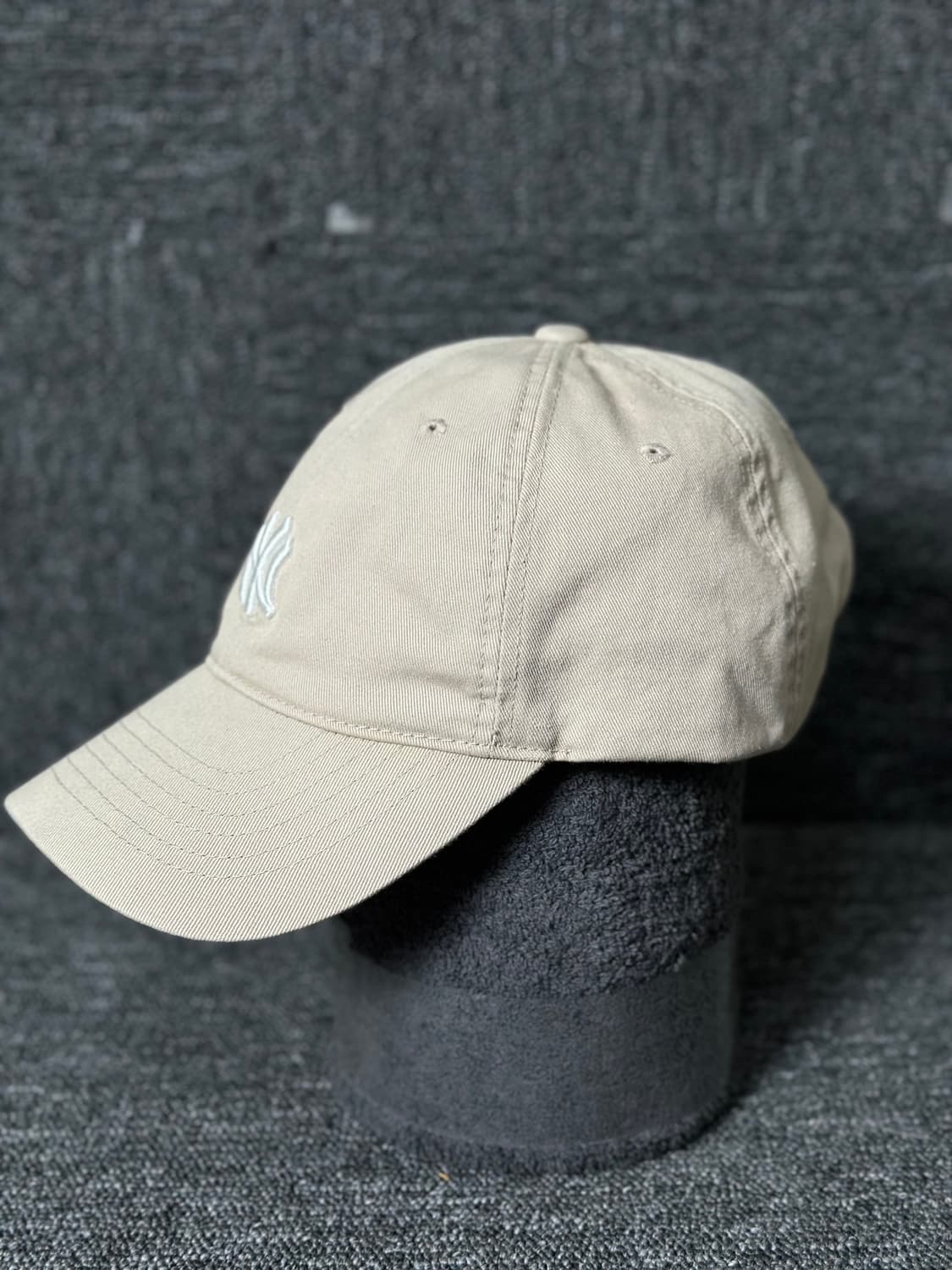 MLB 뉴욕 양키스 베이지 볼캡 상품이미지2