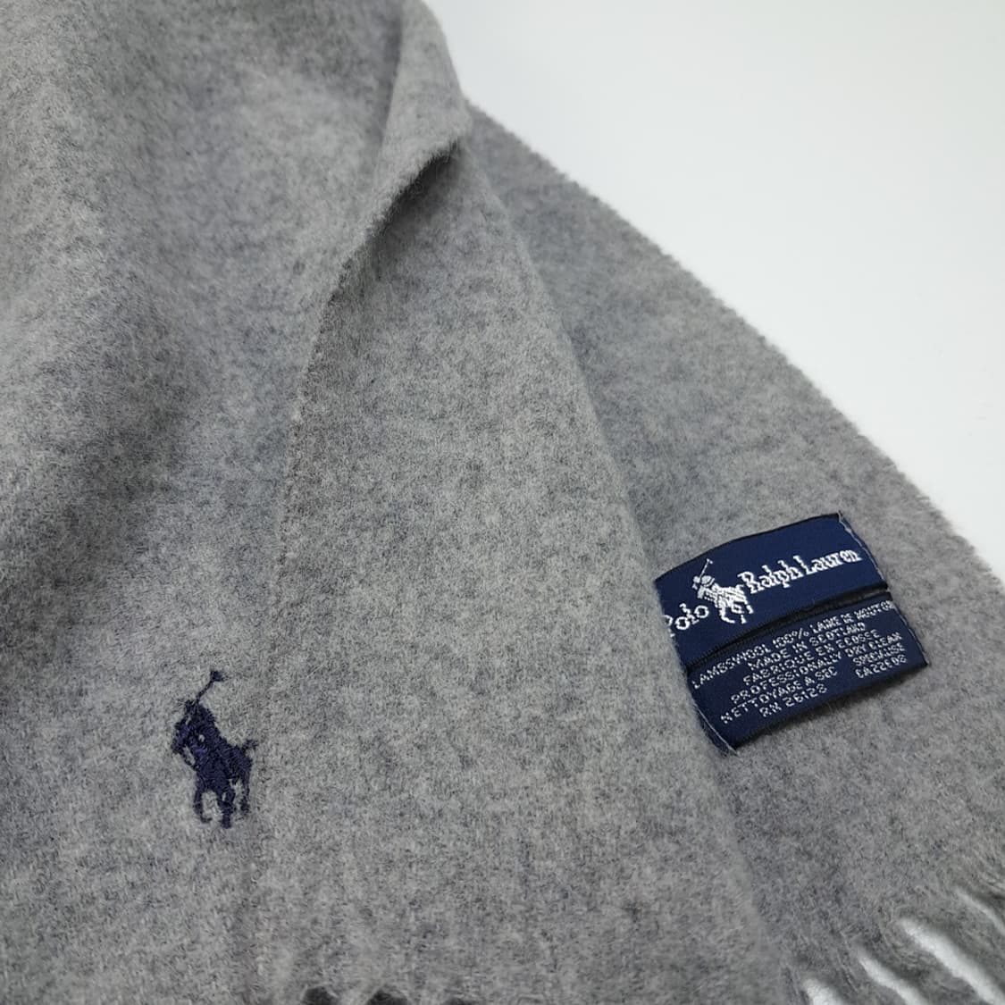 MX433 폴로 랄프 로렌 램스울 머플러 상품이미지6