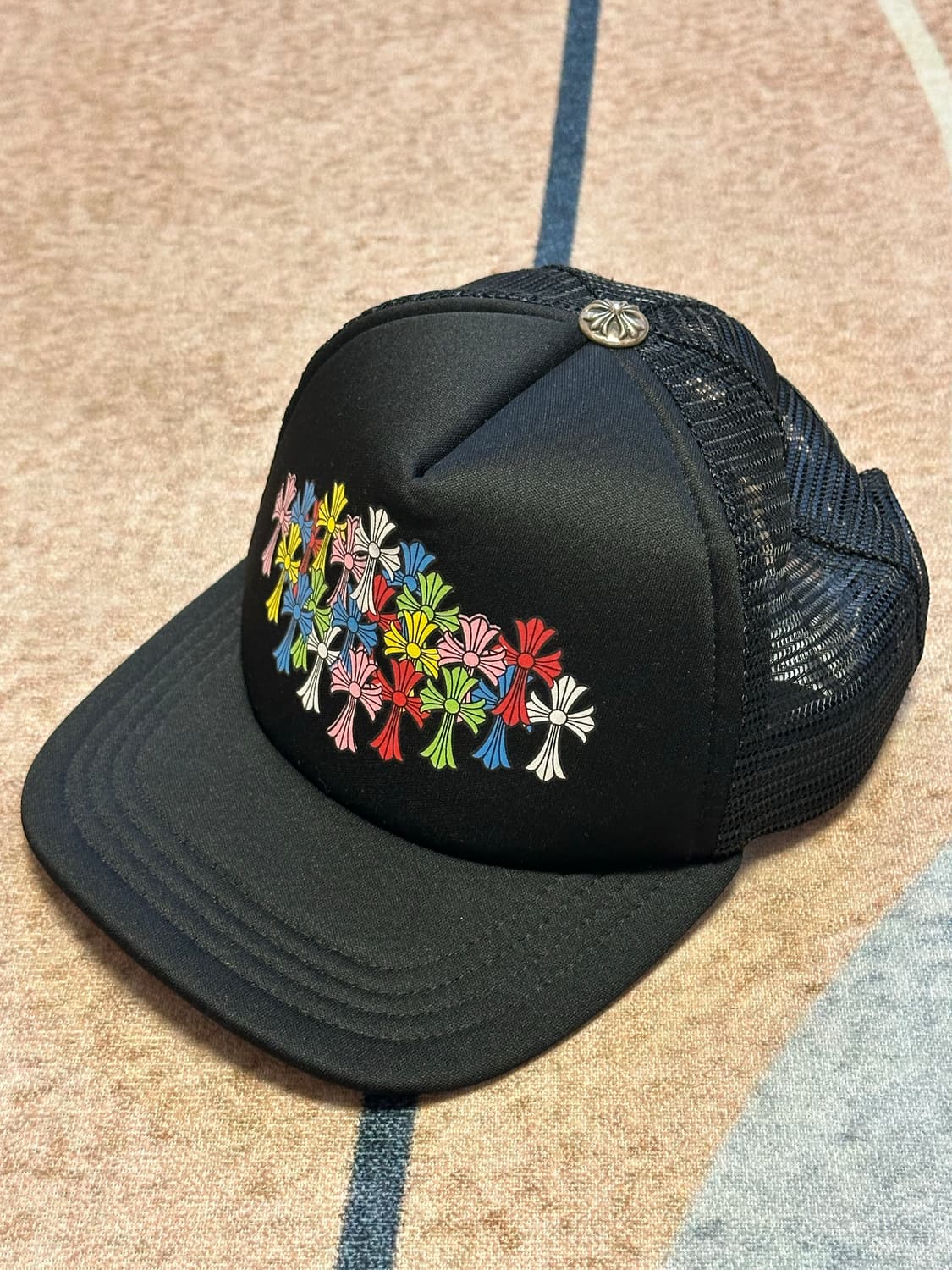 크롬하츠 (Chrome Hearts) 멀티 크로스 세메터리 메쉬캡 상품이미지1