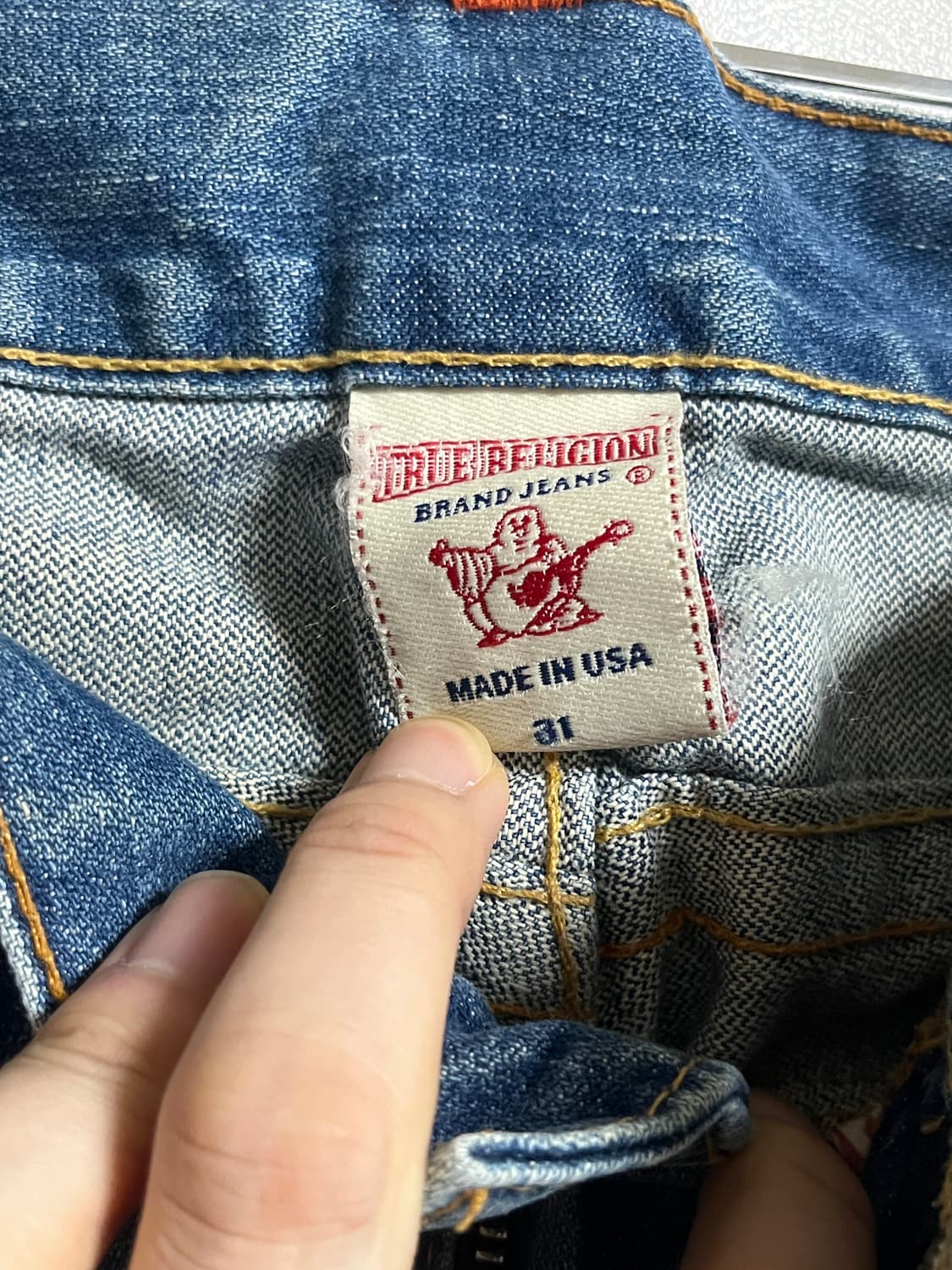 트루릴리젼 빈티지 부츠컷데님팬츠 플레어진 31 상품이미지6