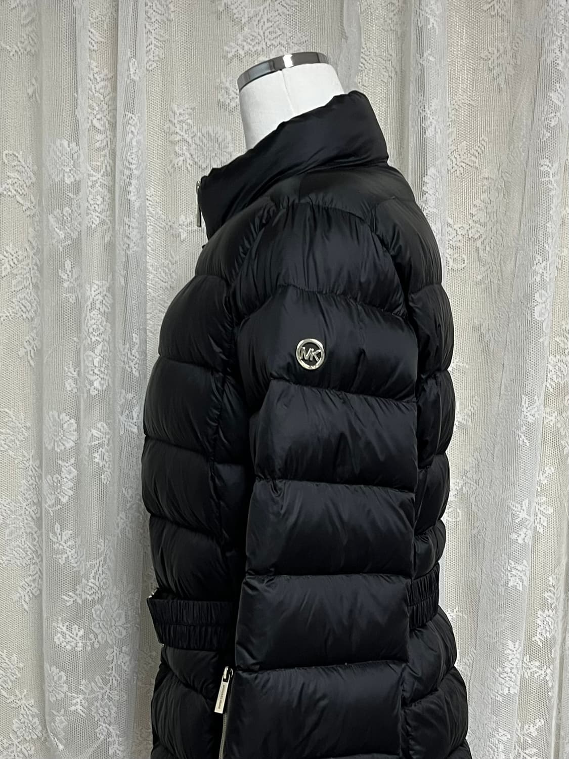 M) 마이클코어스 경량 벨트 패딩 블랙 상품이미지3