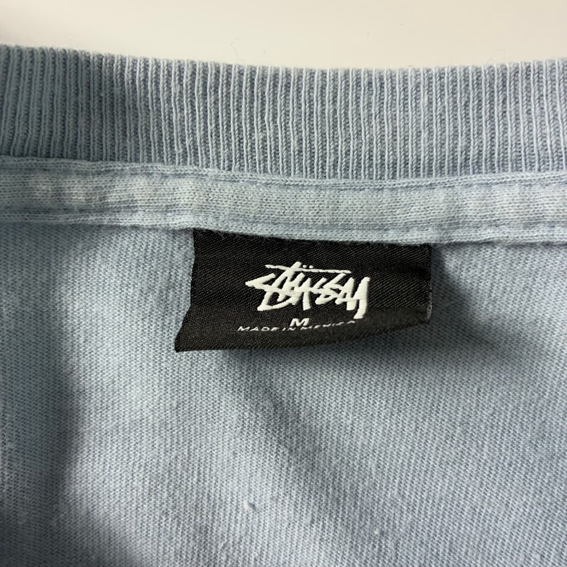 Stussy  스투시 인더 클라우드 라이트블루 롱슬리브 티셔츠  상품이미지7