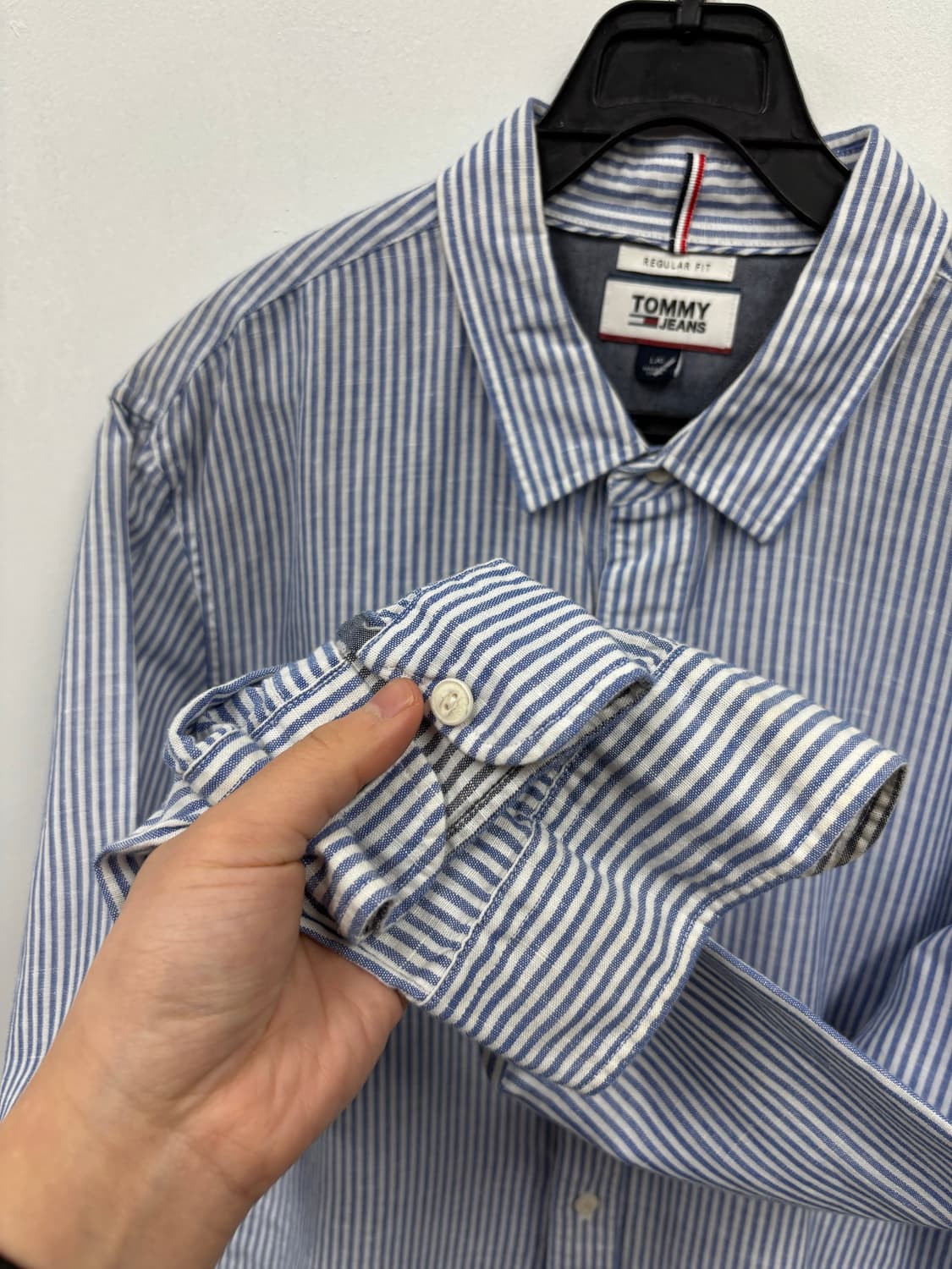 타미힐피거 린넨 긴팔셔츠 상품이미지4