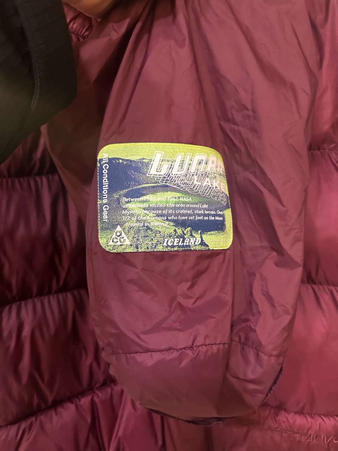 나이키 ACG 루나 레이크 패딩 마룬 맨즈 s 상품이미지10