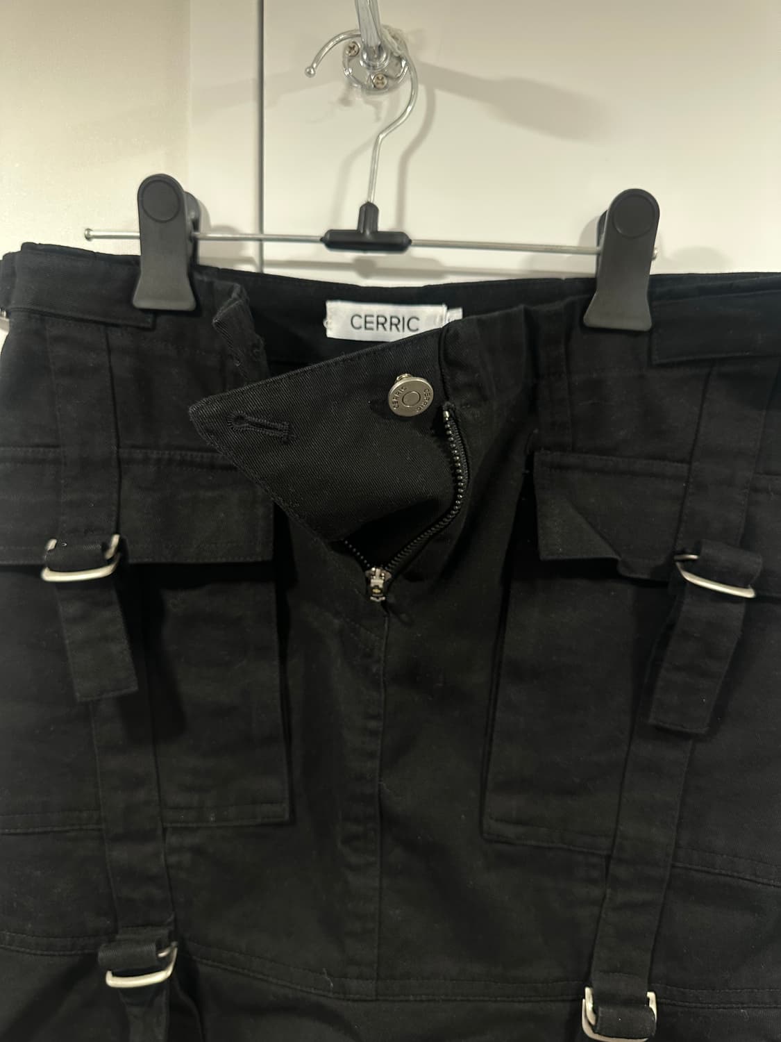 CERRIC 블랙 카고 스커트 1사이즈 상품이미지2