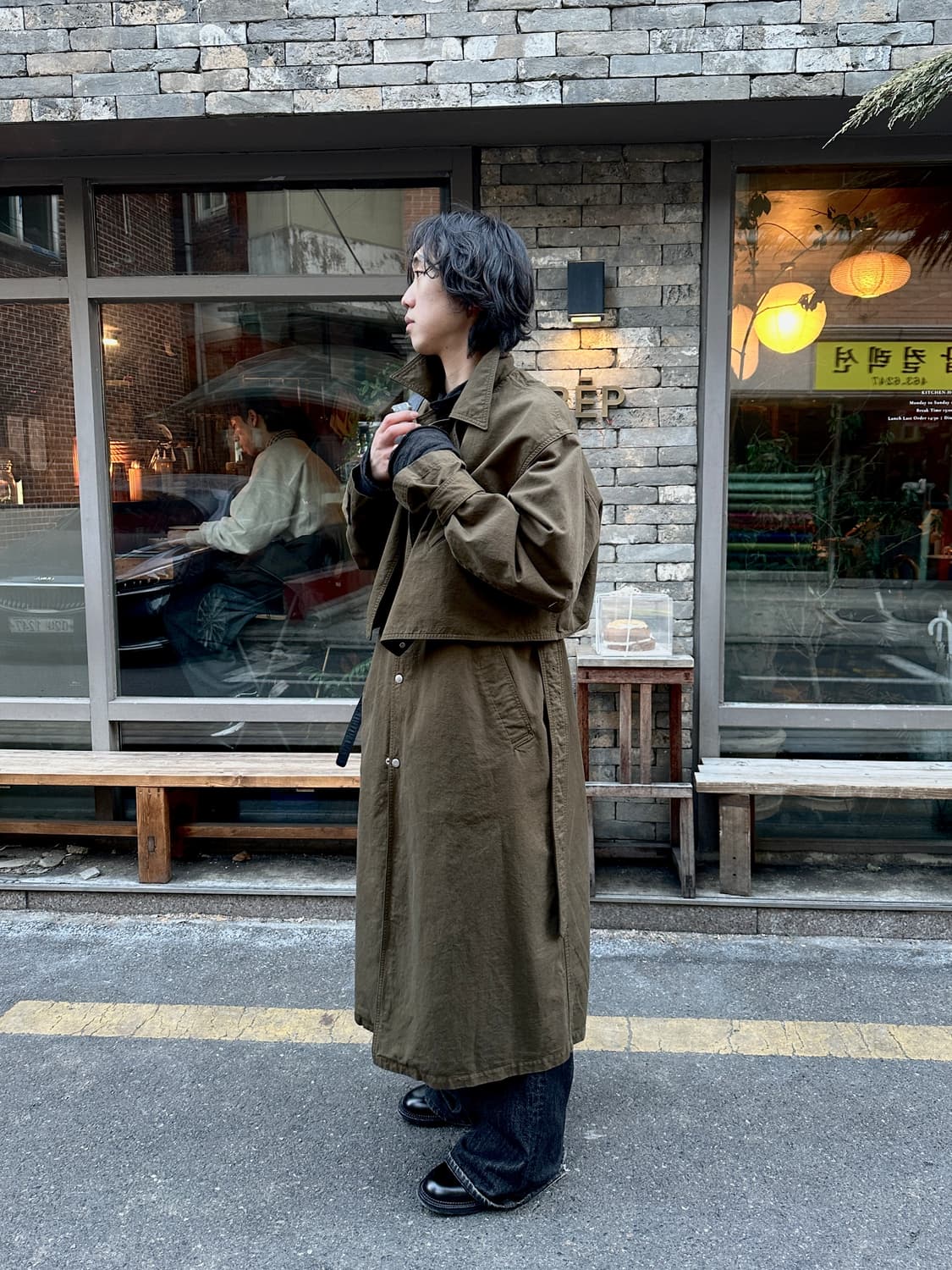 ( Yoke ) Detachable Duster Coat 상품이미지1