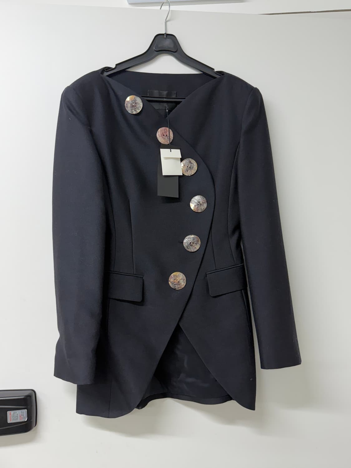 YCH 블랙 실크 자켓34 (새제품) 상품이미지1