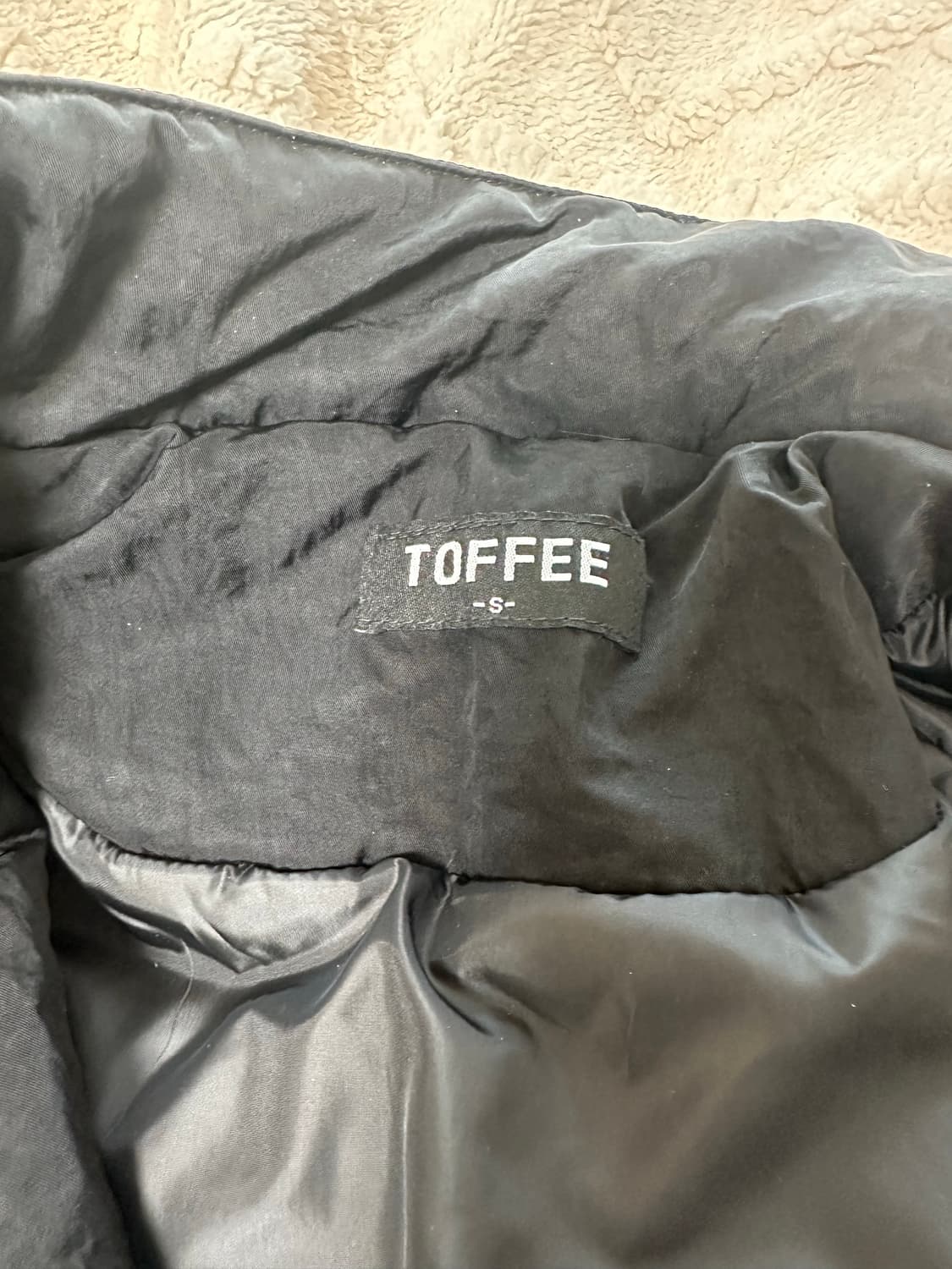 토피 셔링 투웨이 봄버자켓 패딩 상품이미지4