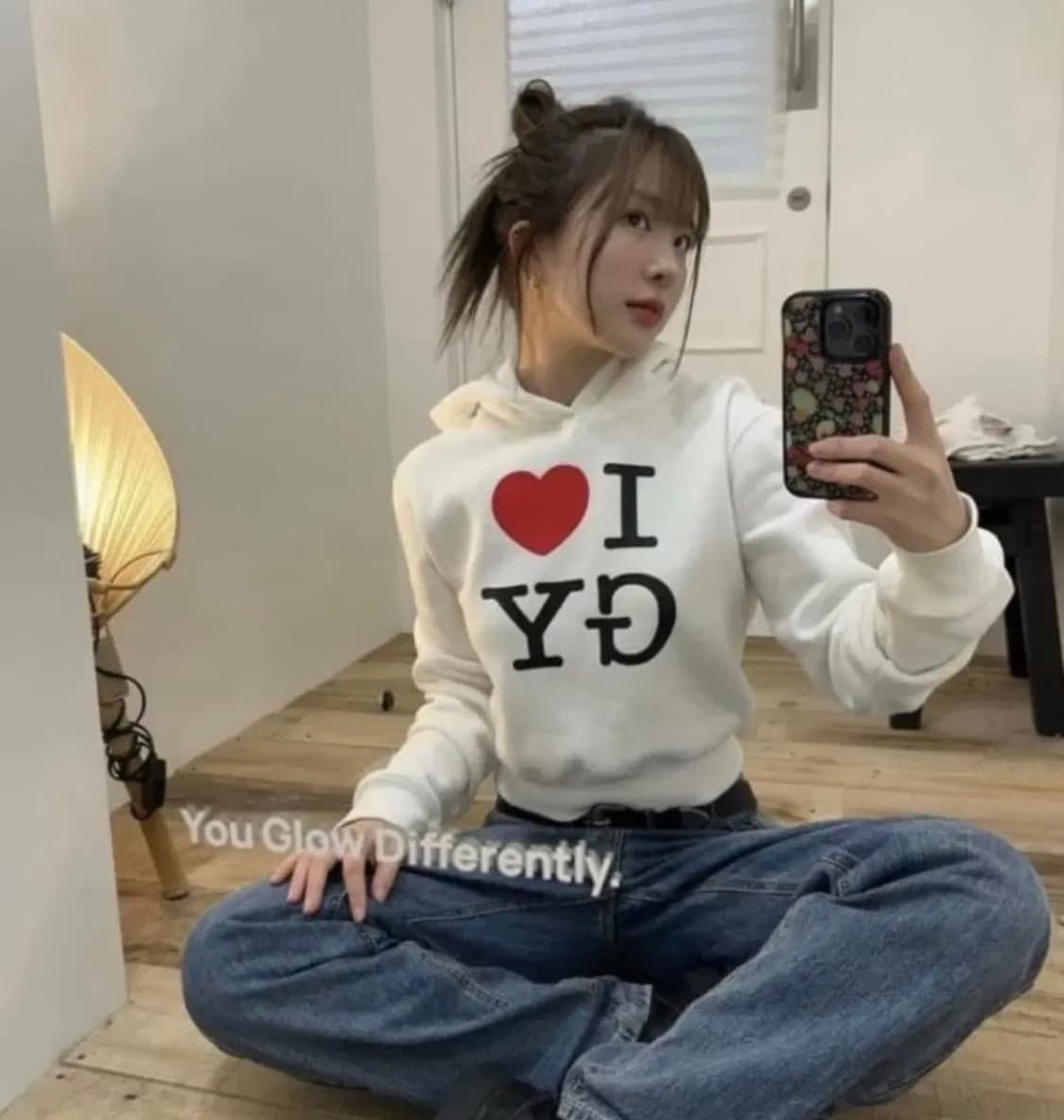 글로니 gy후드티 블랙 상품이미지3