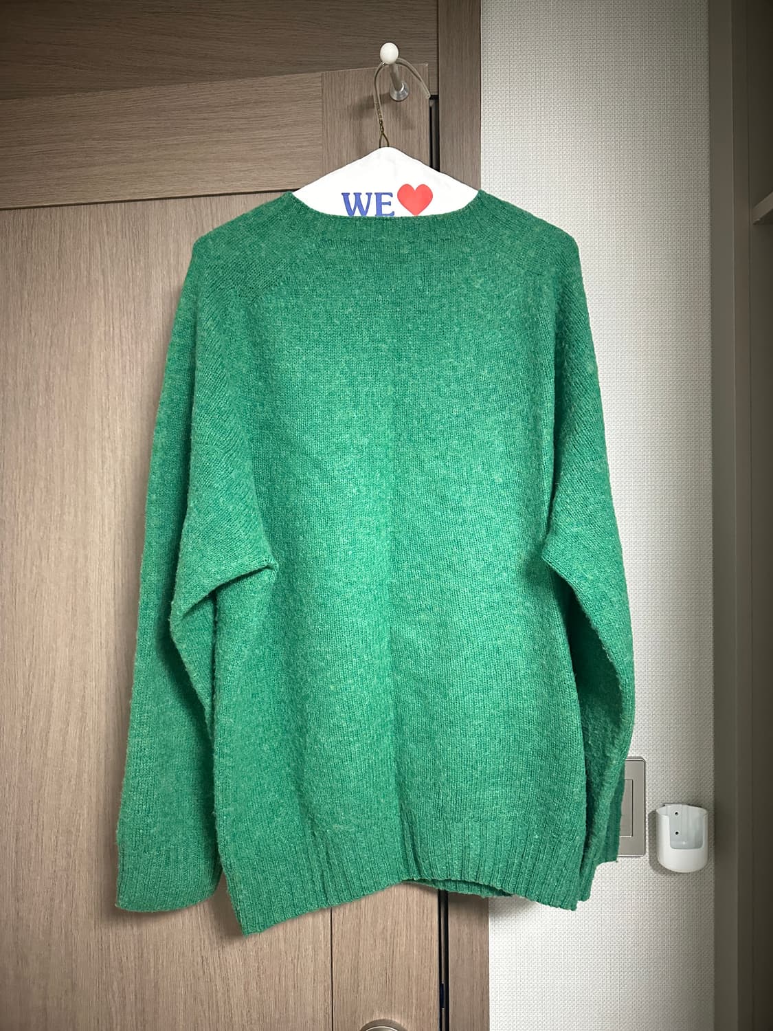 XL 하울린 그린 니트 상품이미지2