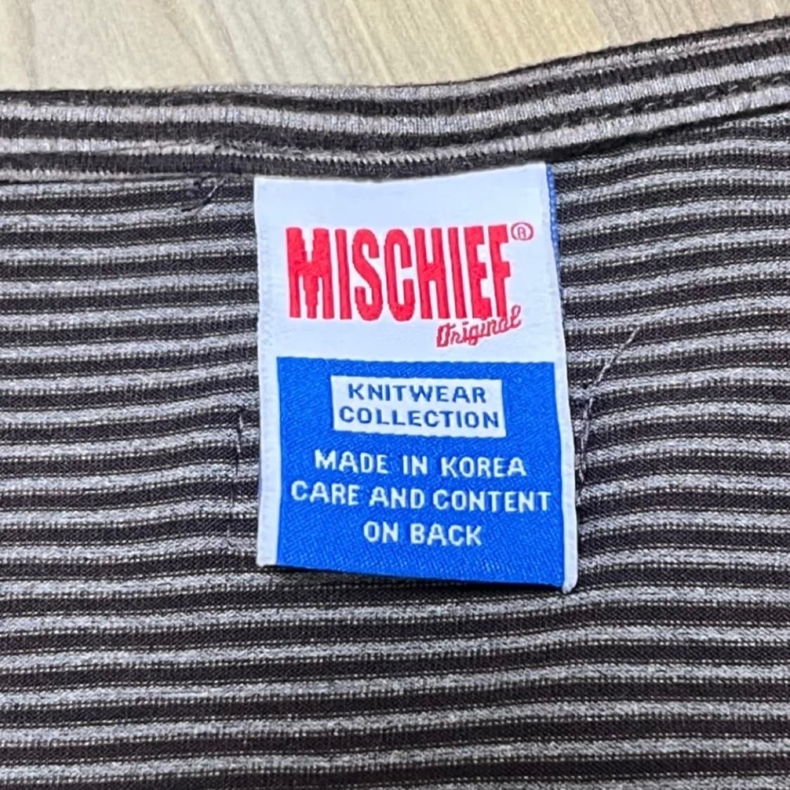 미스치프 스트라이프 티 상품이미지4