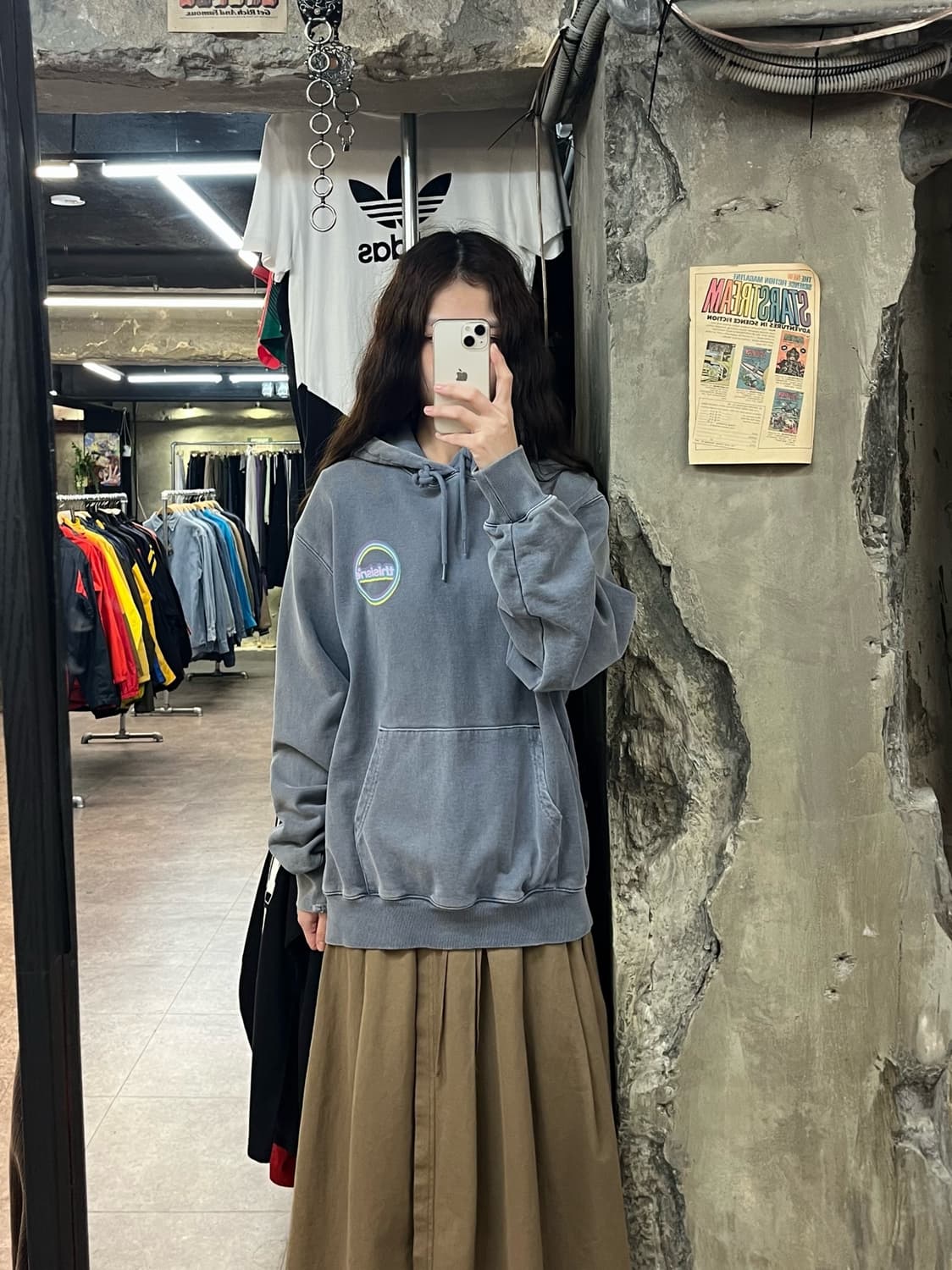 디스이즈네버뎃 피그먼트 후드티 M #csz2236 상품이미지2