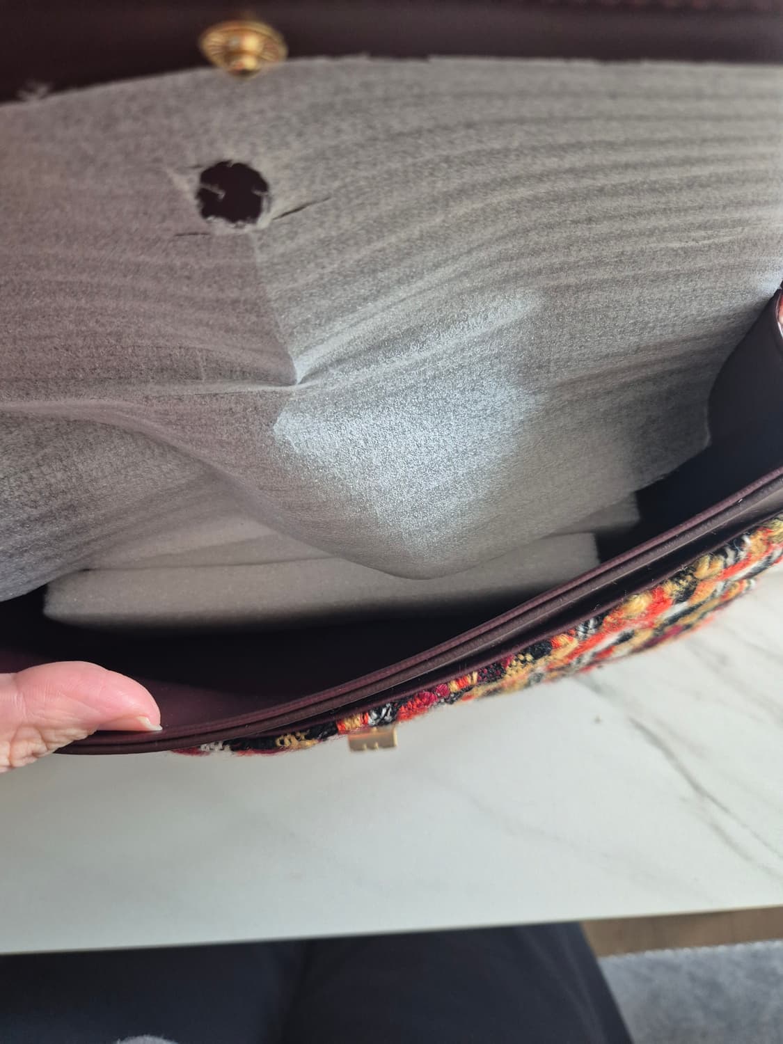 트위드숄더백 상품이미지4