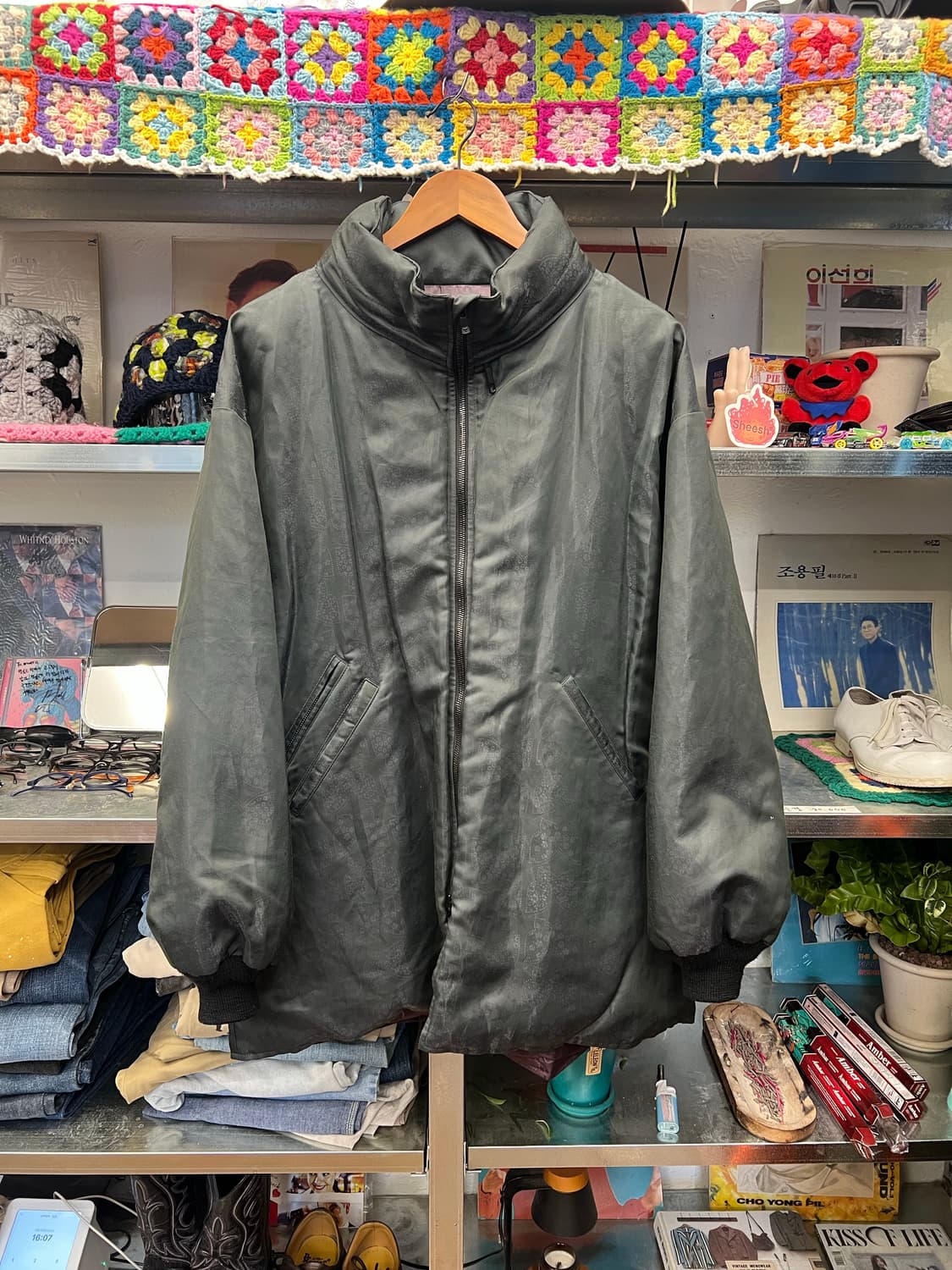 Needles Japan Down Jacquard Padded Jacke 상품이미지1