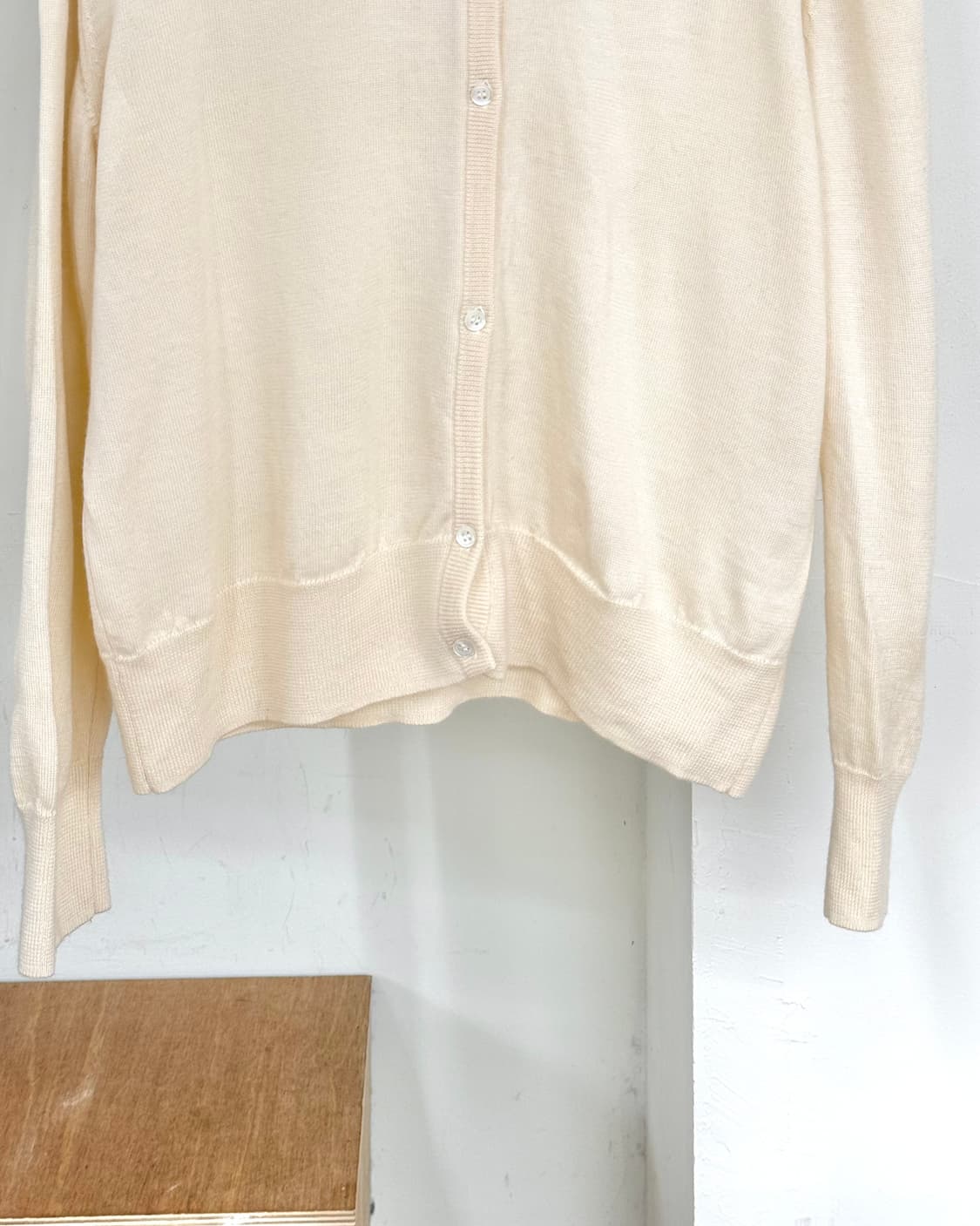 아페쎄 크림 밀라노 가디건 상품이미지5