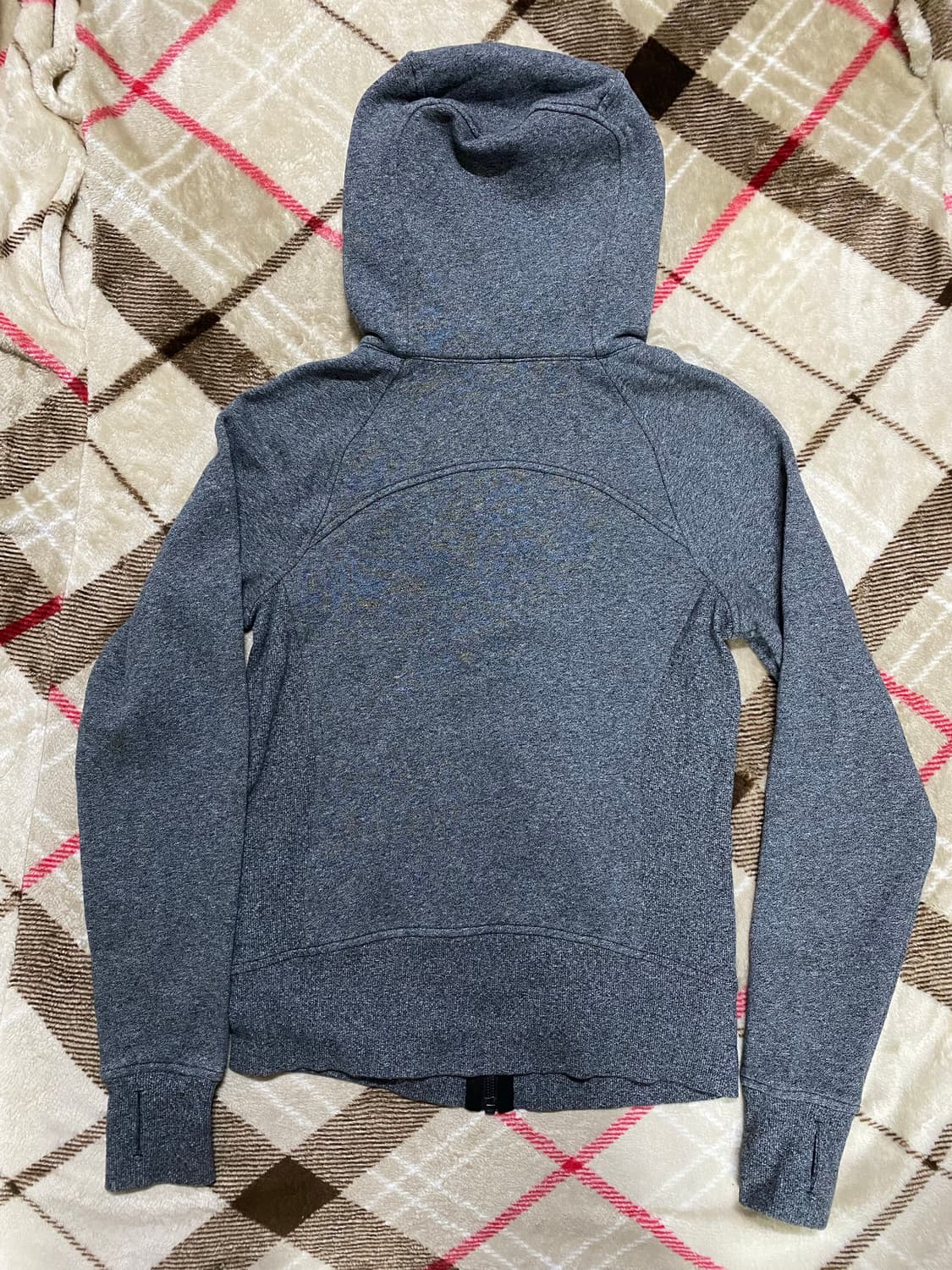 룰루레몬 여성 후드 집업 자켓 그레이 55 상품이미지5