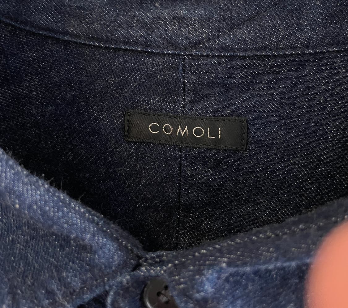 코모리 데님 셔츠 자켓 상품이미지5