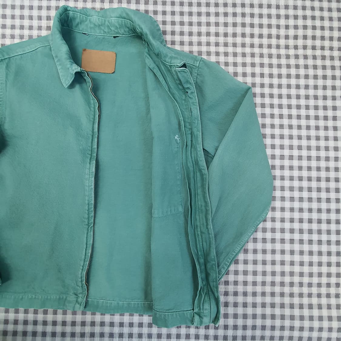 자라 크롭 간절기 집업자켓 남자95 상품이미지6