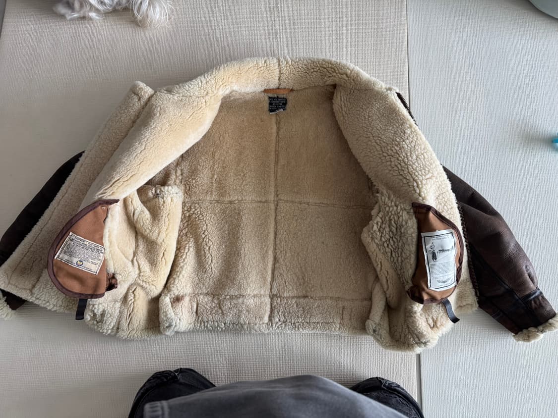 아비렉스 B3 무스탕 상품이미지7