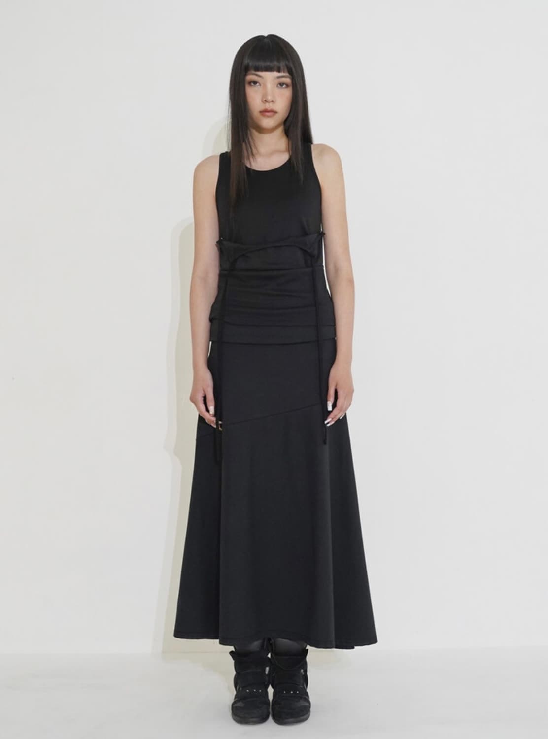 wsc archive cubic line long skirt 롱스커트 상품이미지1