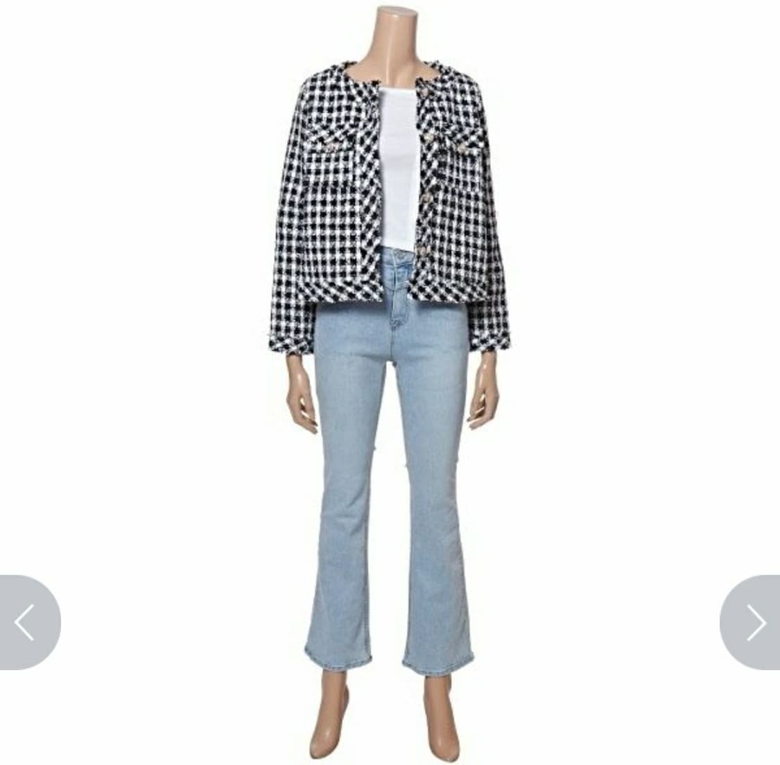 (새상품) 오조크 트위드자켓 상품이미지5