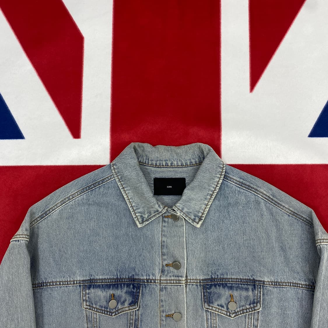 ORR 오버핏 청자켓 여성 M  상품이미지3