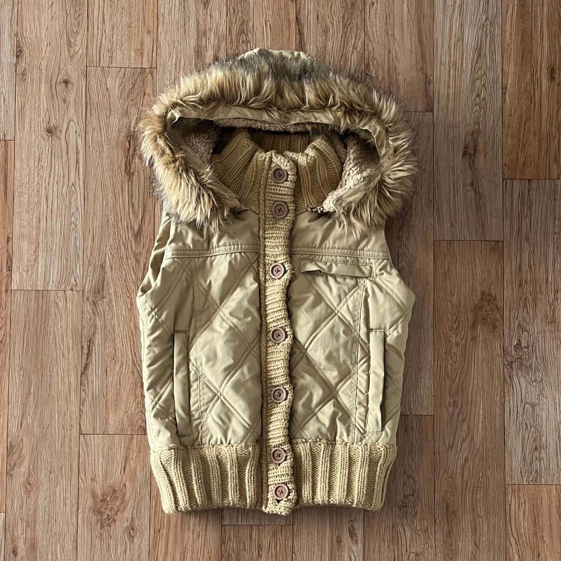 hooded vest 상품이미지2