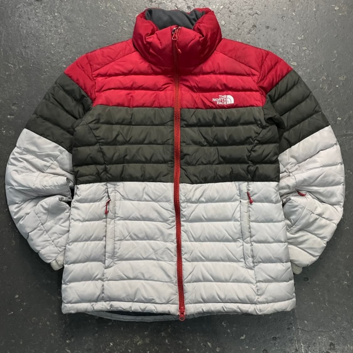 100 노스페이스 그리드 경량패딩 상품이미지1