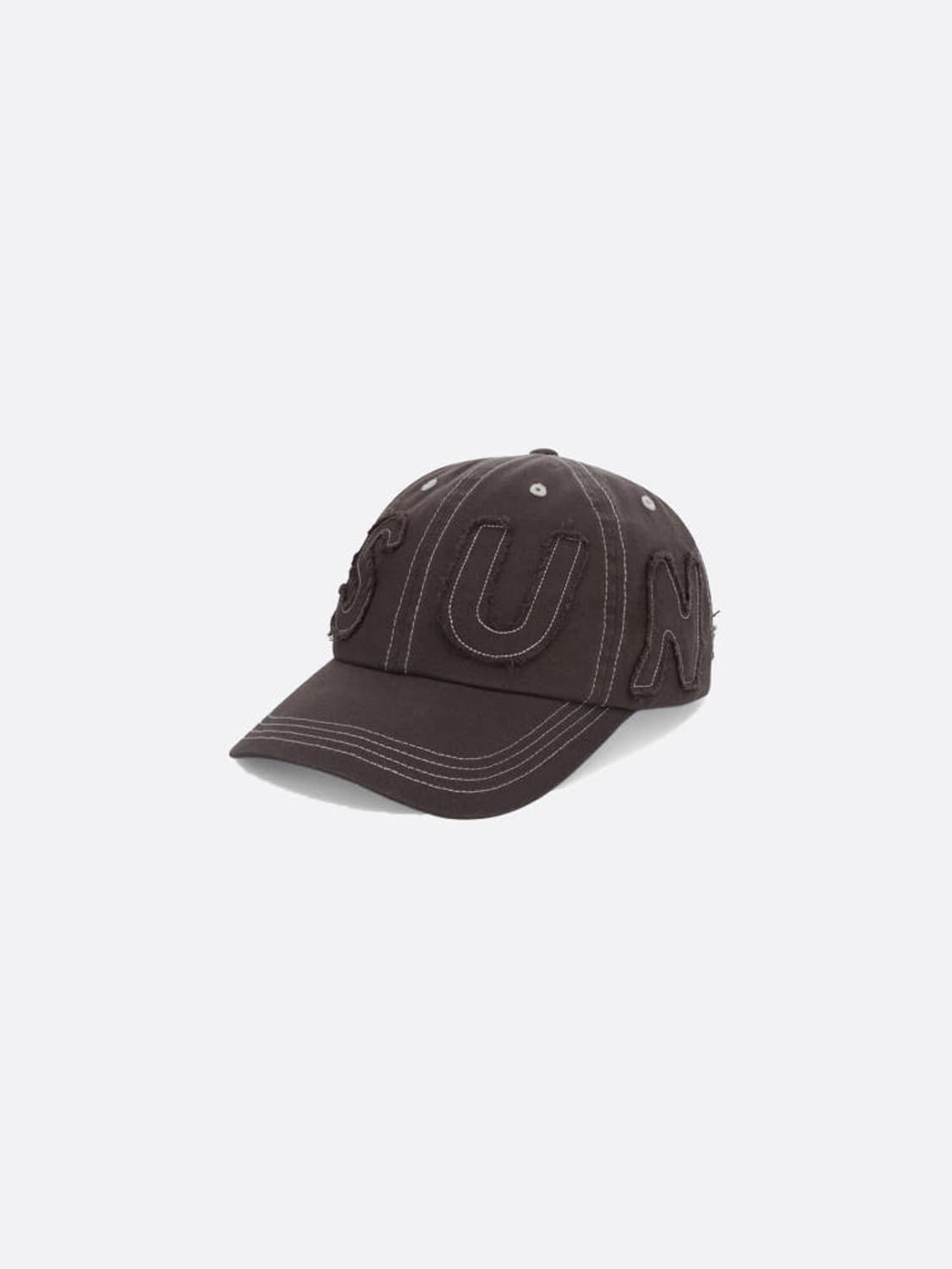 썬러브 볼캡 모자 Cut Off Capital Cap Brown 상품이미지1