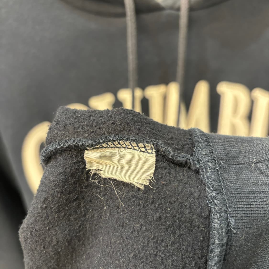 잔스포츠 빈티지 컬럼비아 대학 네이비 후드티 M 상품이미지8