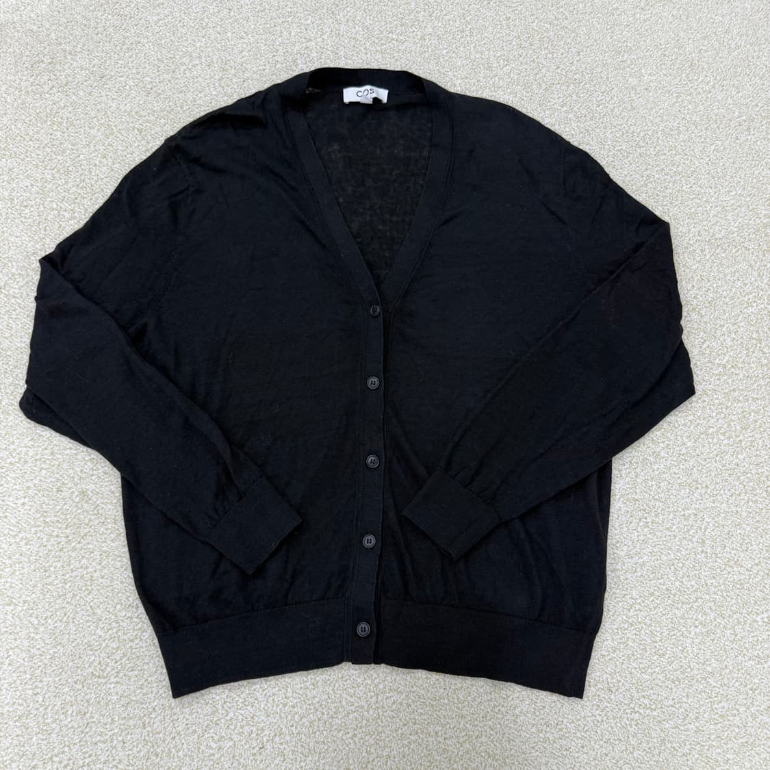 [M] 코스 여성 블랙 가디건 1229T2 상품이미지1