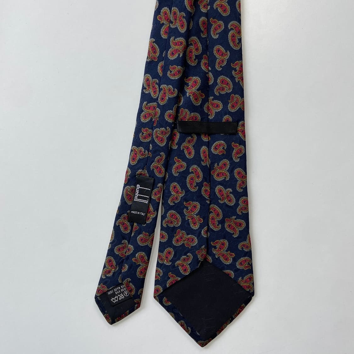 던힐(dunhill) 명품 정품 페이즐리 넥타이 상품이미지2