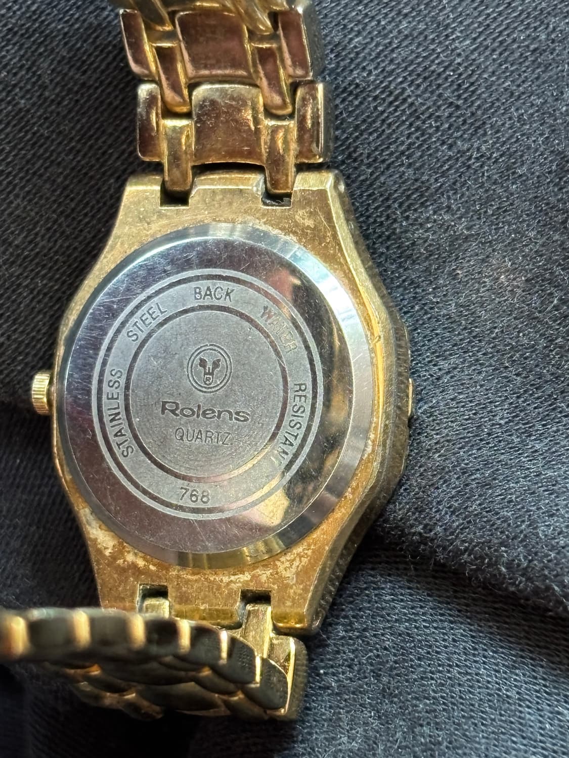vintage rolens quartz metal watch 상품이미지4