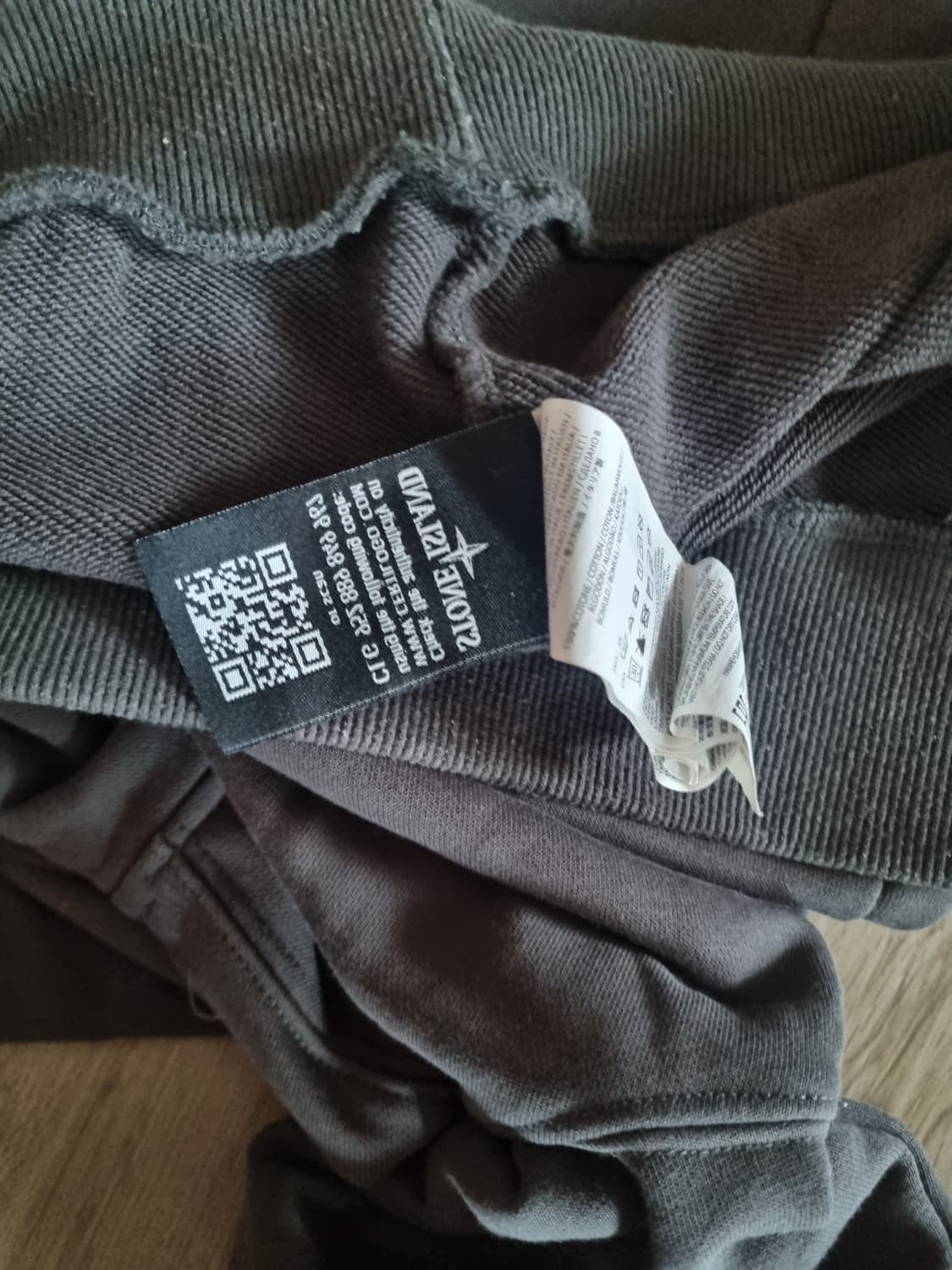 스톤아일랜드 카키색후드티.   XL-2XL(새상품급) 상품이미지4