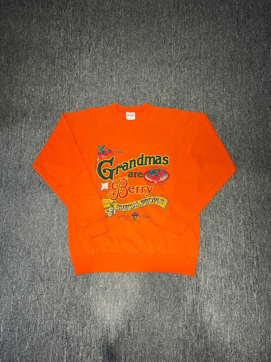 90s made in U.S.A Santee 맨투맨 XL 상품이미지1