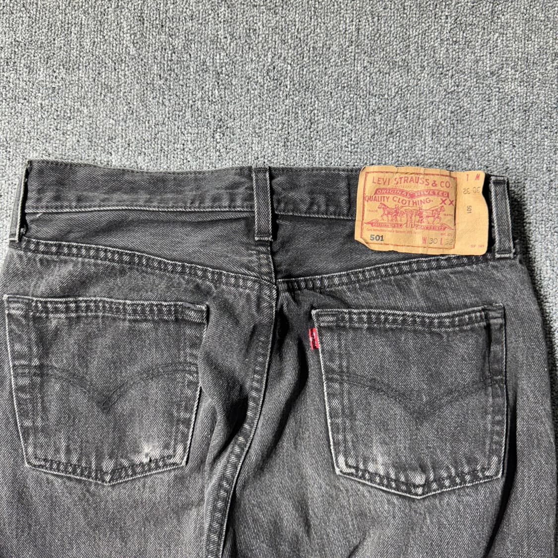 올드 리바이스 UK 501 블랙진 ( 29/OLD-7767 ) 상품이미지8