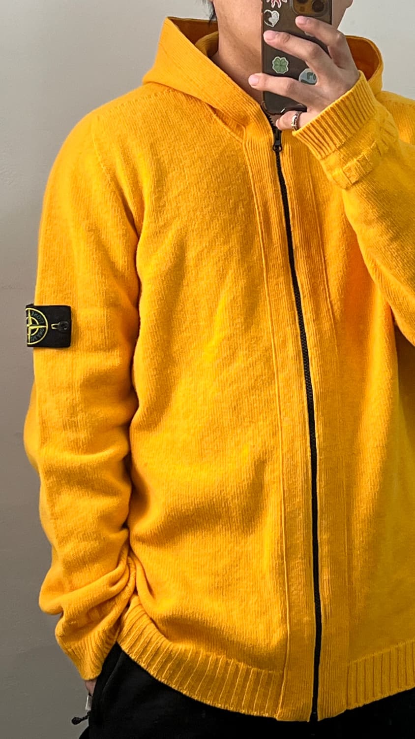 Stone Island 스톤아일랜드 니트 후드집업 상품이미지4