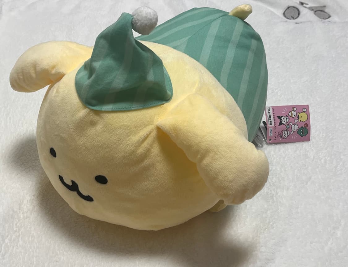 나가노 농담곰 산리오 폼폼푸린 인형 상품이미지1