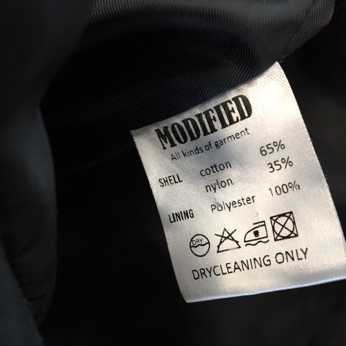 모디파이드 가먼트 트렌치코트 105-110  상품이미지7